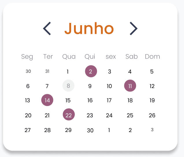 calendar example